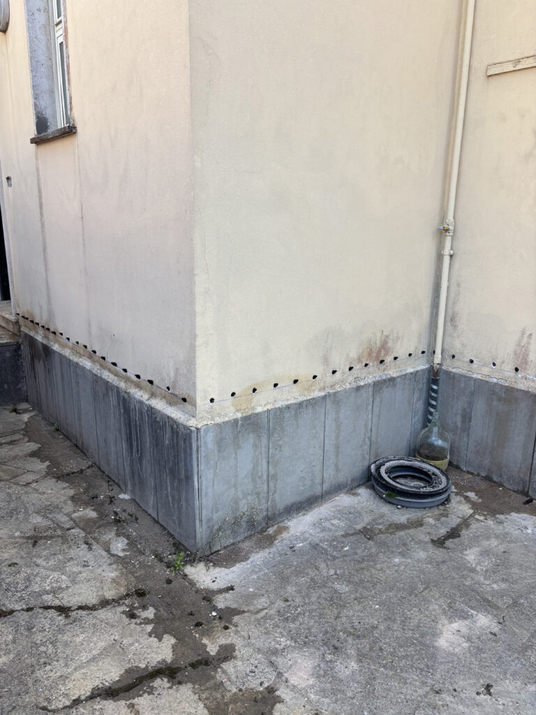 Barriera chimica umidità di risalita