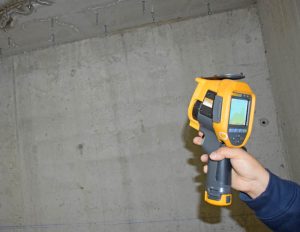 Ricerche perdite Diagnosi muri con termocamera
