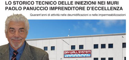 Paolo Panuccio, storico tecnico delle iniezioni nei muri