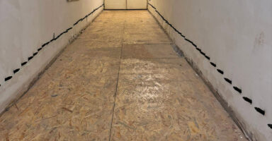 Trattamento anti umidità di risalita